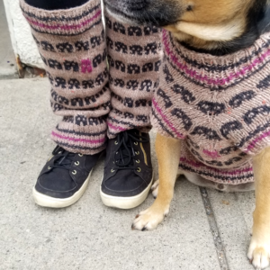 Personal Space Invaders Legwarmers