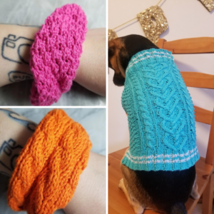 Mirrorball Set Bundle - Dog Vest and Scrunchies
