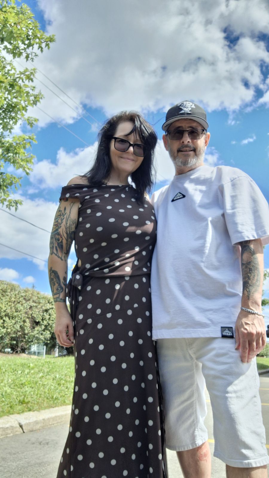 A sunny day out together
