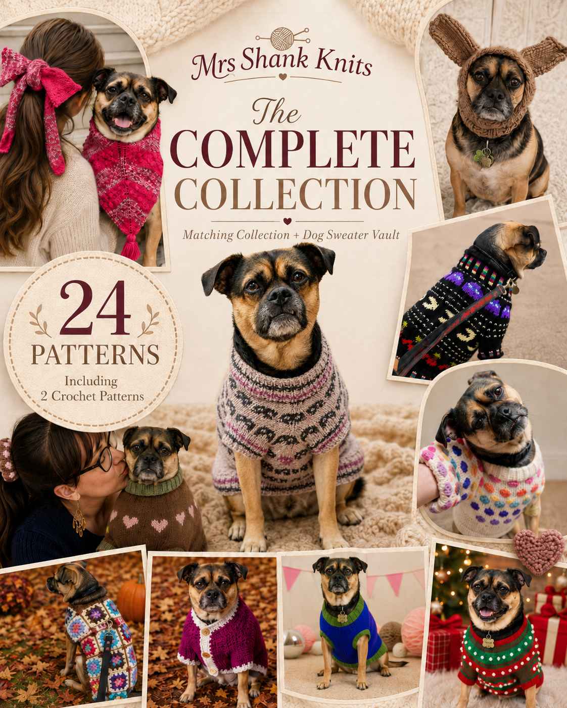The Complete Collection of Mrs Shank knitting patterns