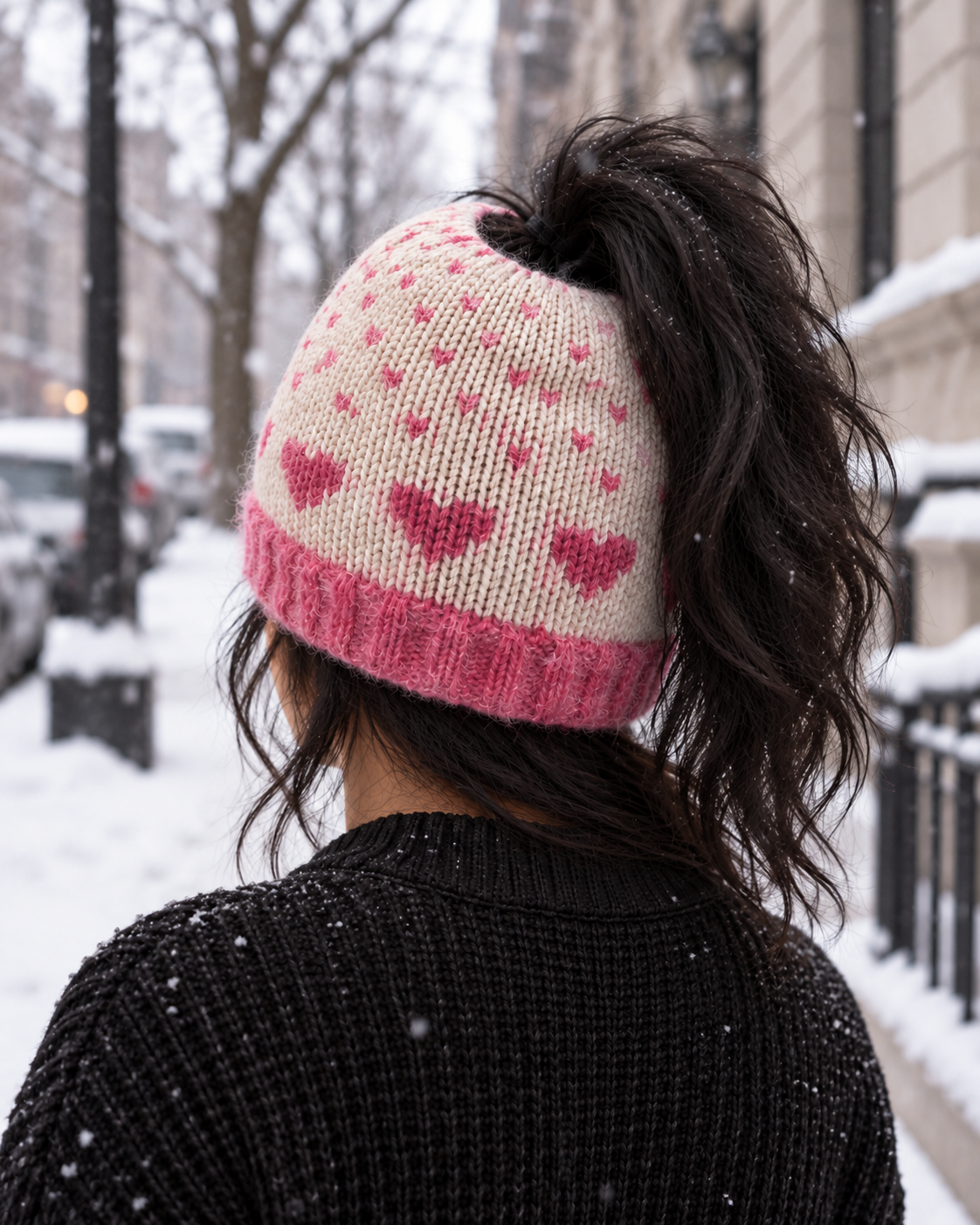 Heartshaker Ponytail Hat