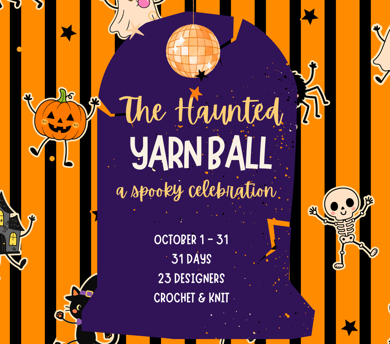 31 days of Halloween crochet and knitting
